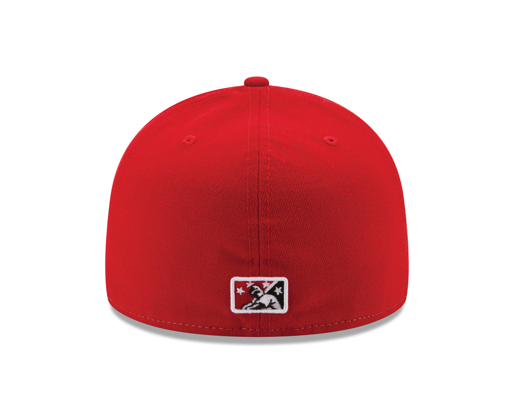 Vancouver Canadians MiLB New Era Men's White/Red 59Fifty Alternate Authentic Collection Fitted Hat