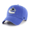 Vancouver Canucks NHL 47 Brand Men's Royal Clean Up Adjustable Hat