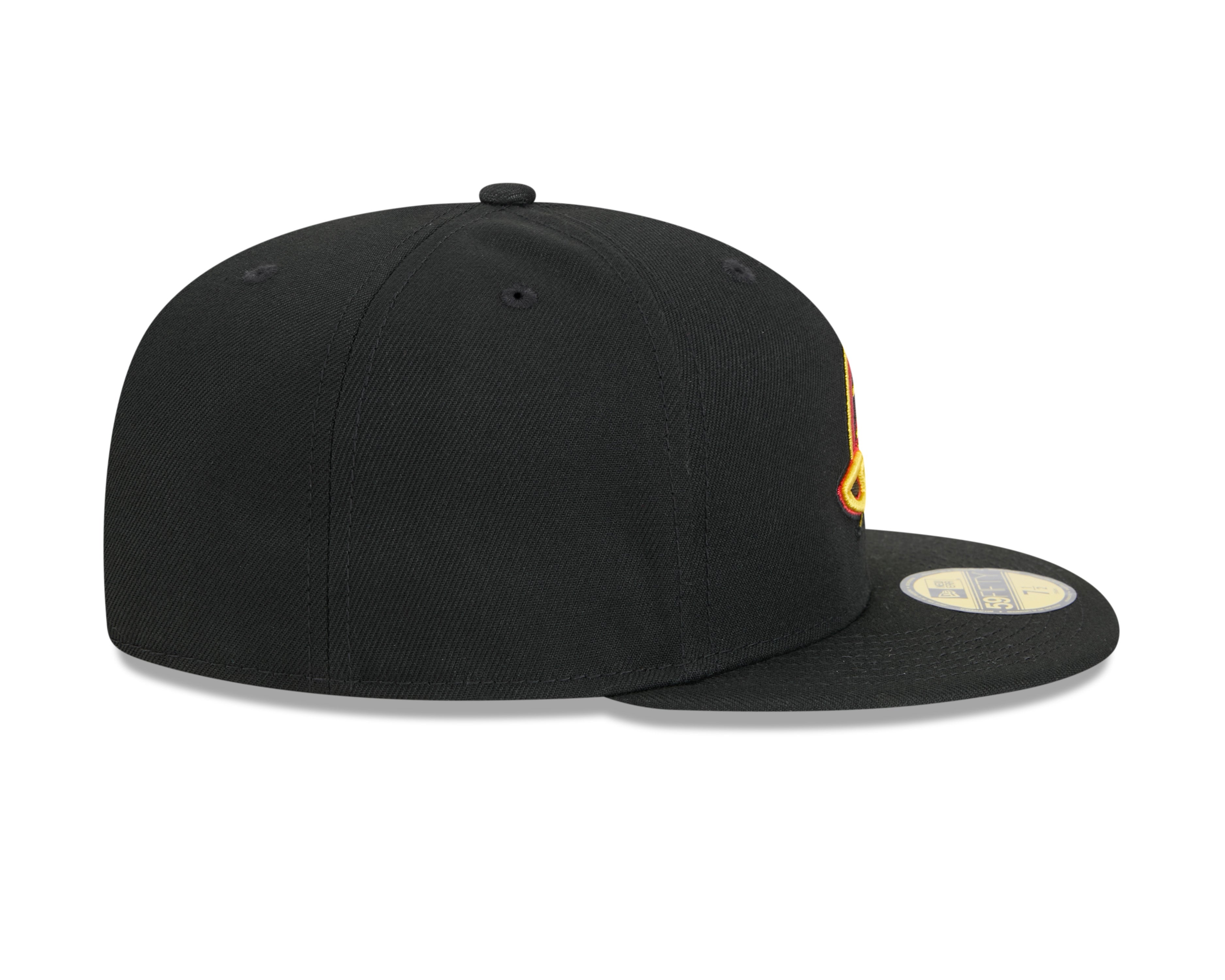 Vancouver Canucks NHL New Era Men's Black 59Fifty Core Fitted Hat