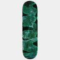 Vinyl Skateboards Green Logo Deck 8.38"