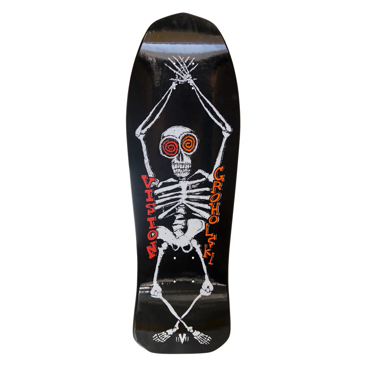 Vision Groholski Skeleton Skateboard Deck - 10.25" Black