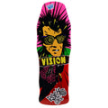 Vision Original Psycho Stick Skateboard Deck - 10″ Red