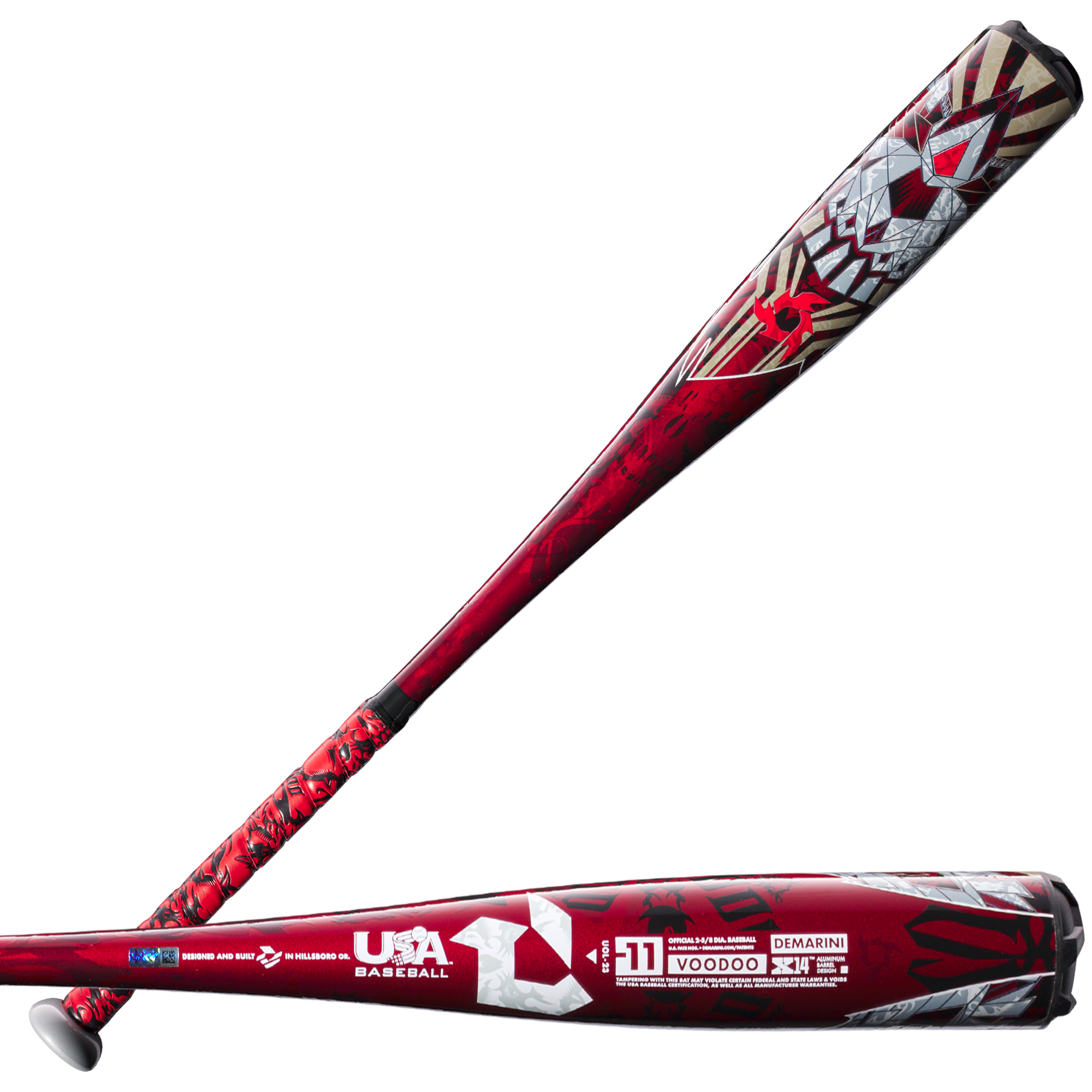 DEMARINI 2023 VOODOO ONE PIECE (-11) USA BASEBALL BAT