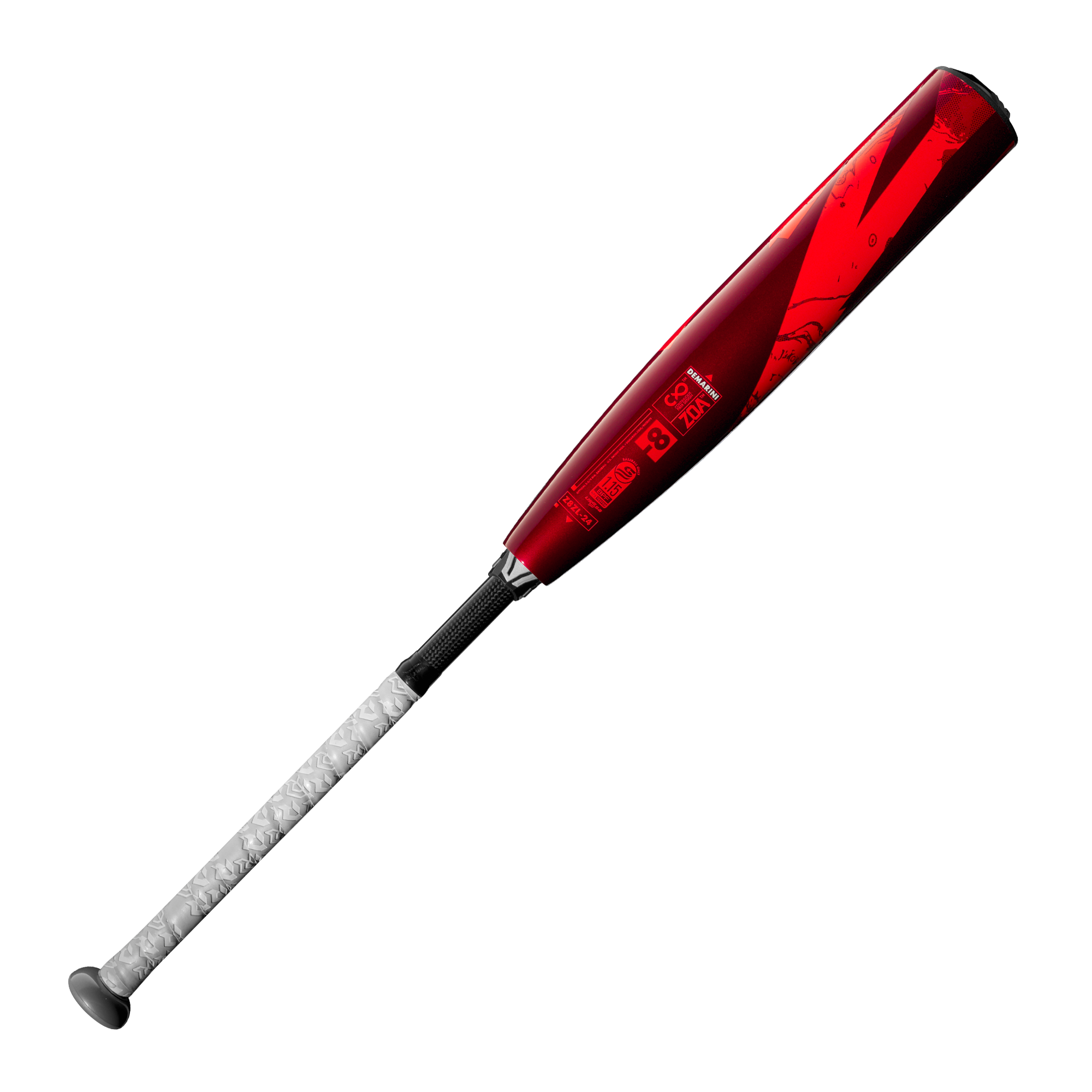 DEMARINI 2024 ZOA (-8) USSSA BASEBALL BAT