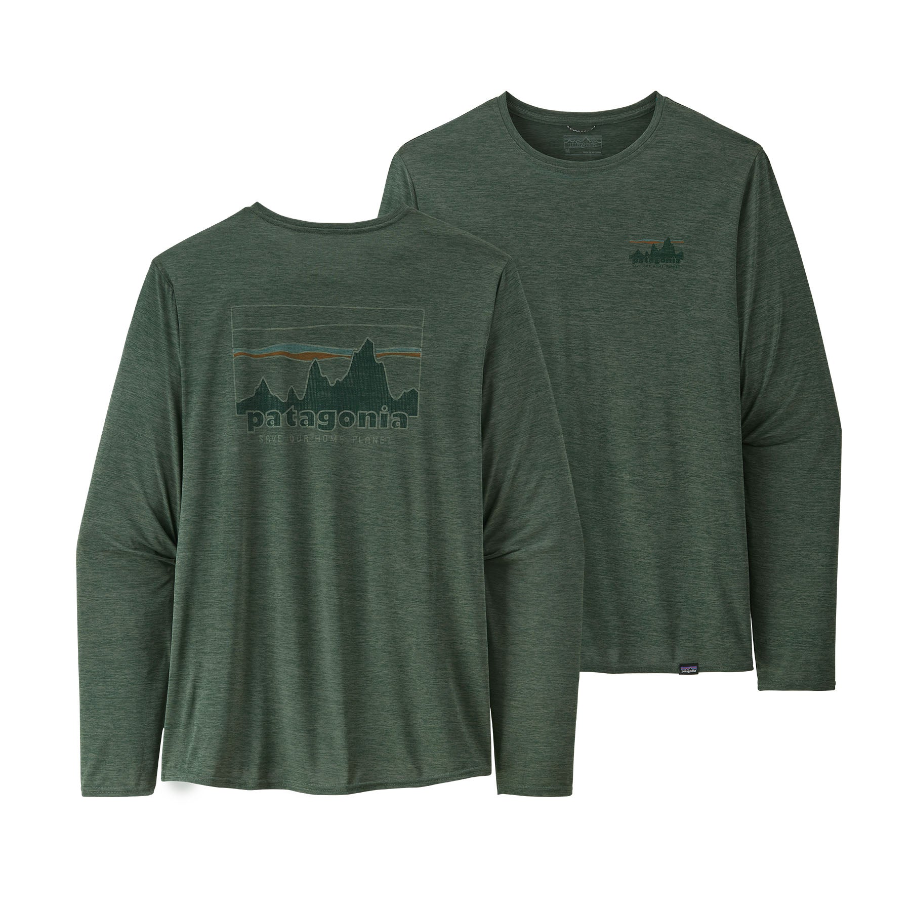 Patagonia M's L/S Capilene Cool Daily Graphic Shirt