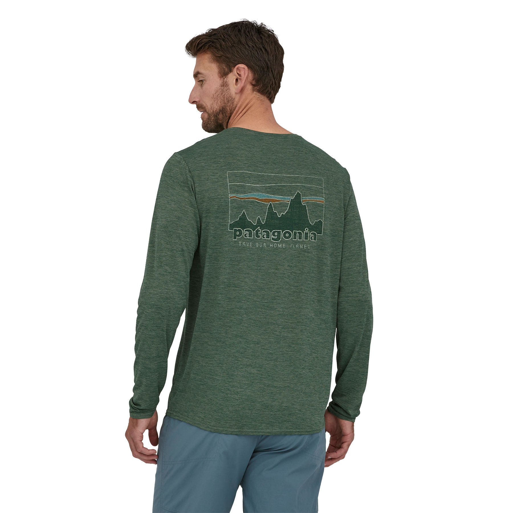 Patagonia M's L/S Capilene Cool Daily Graphic Shirt