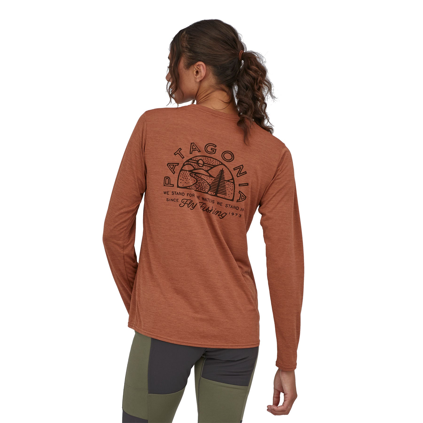 Patagonia W's L/S Capilene Cool Daily Graphic Shirt