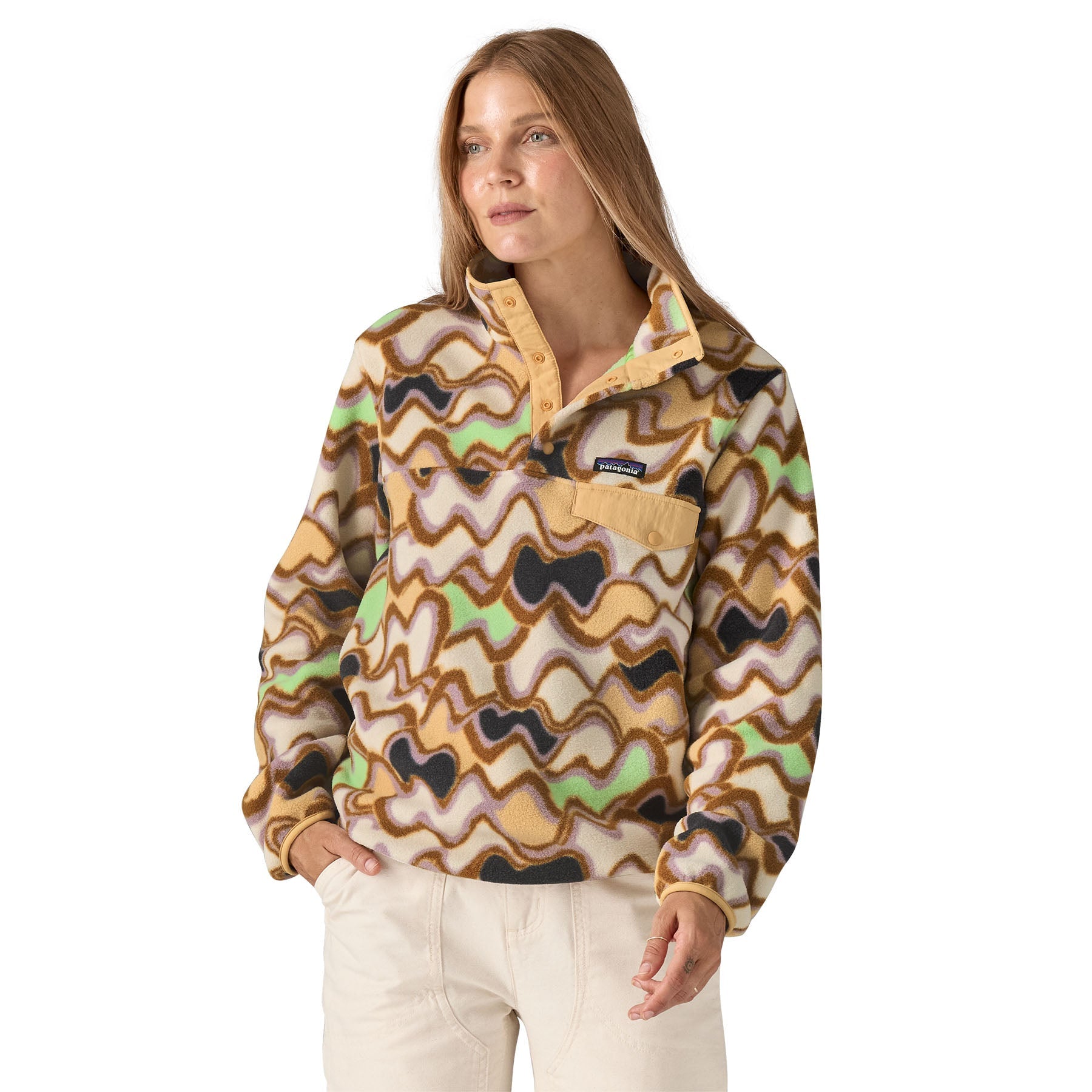 Patagonia W's Lightweight Synchilla Snap-T Fleece Pullover - DQ
