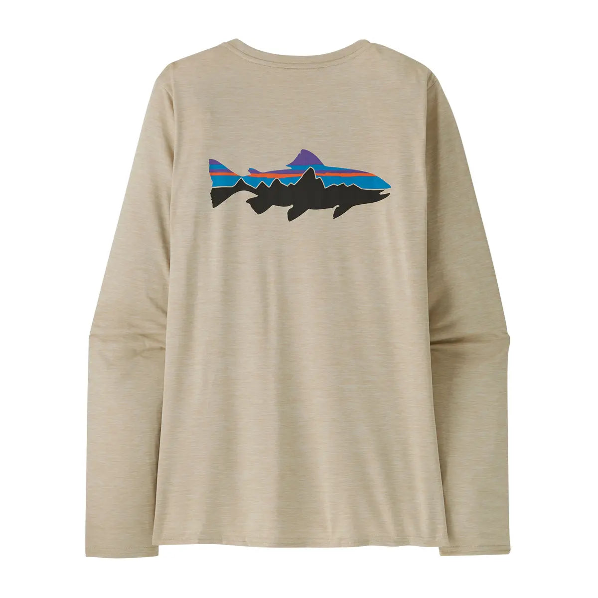 Patagonia W's L/S Capilene Cool Daily Graphic Shirt - Waters