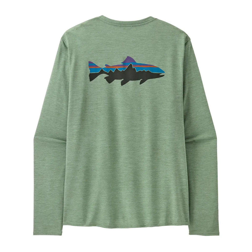 Patagonia M's L/S Capilene Cool Daily Graphic Shirt - Waters