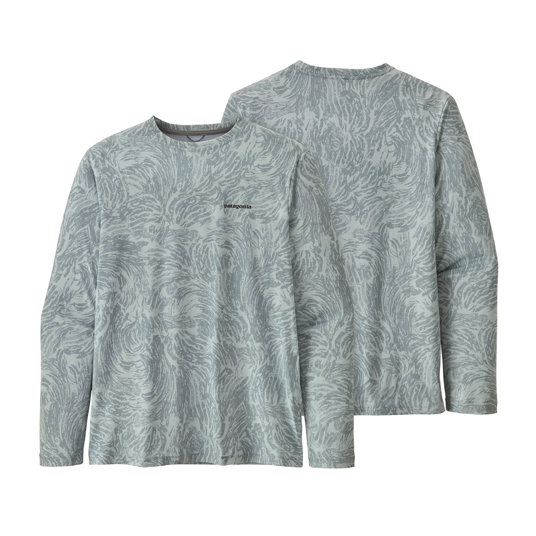 Patagonia M's L/S Capilene Cool Daily Fish Graphic Shirt