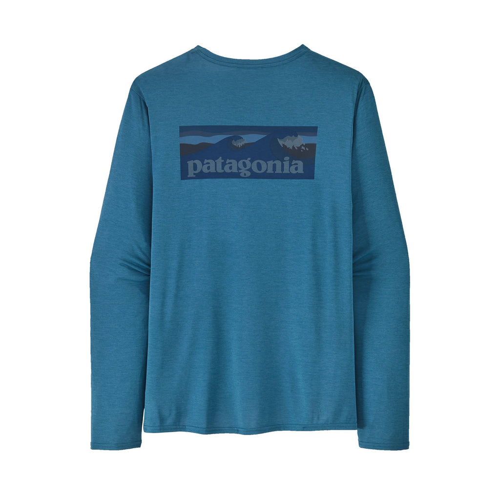 Patagonia M's L/S Capilene Cool Daily Graphic Shirt - Waters