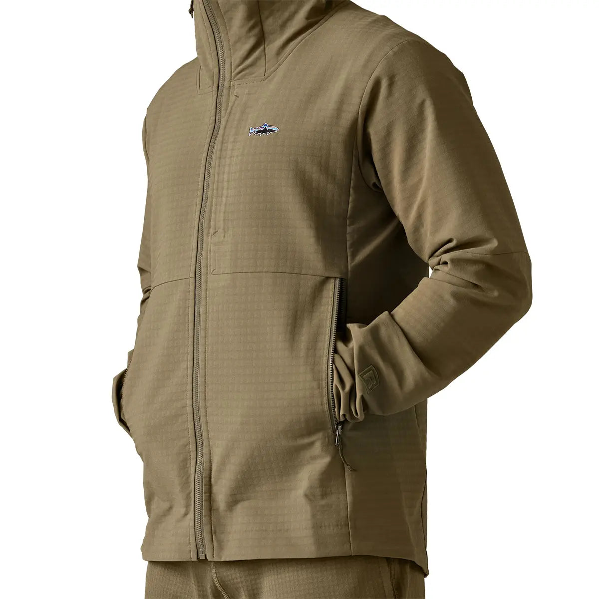 Patagonia M's R1 TechFace Fitz Roy Trout Hoody