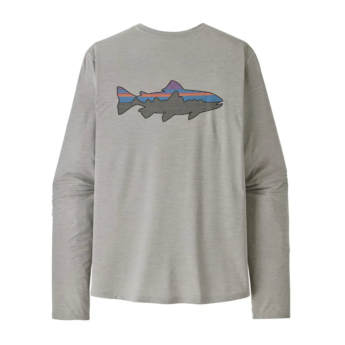 Patagonia M's Capilene  Cool Sun Shirt - Fitz Roy Trout
