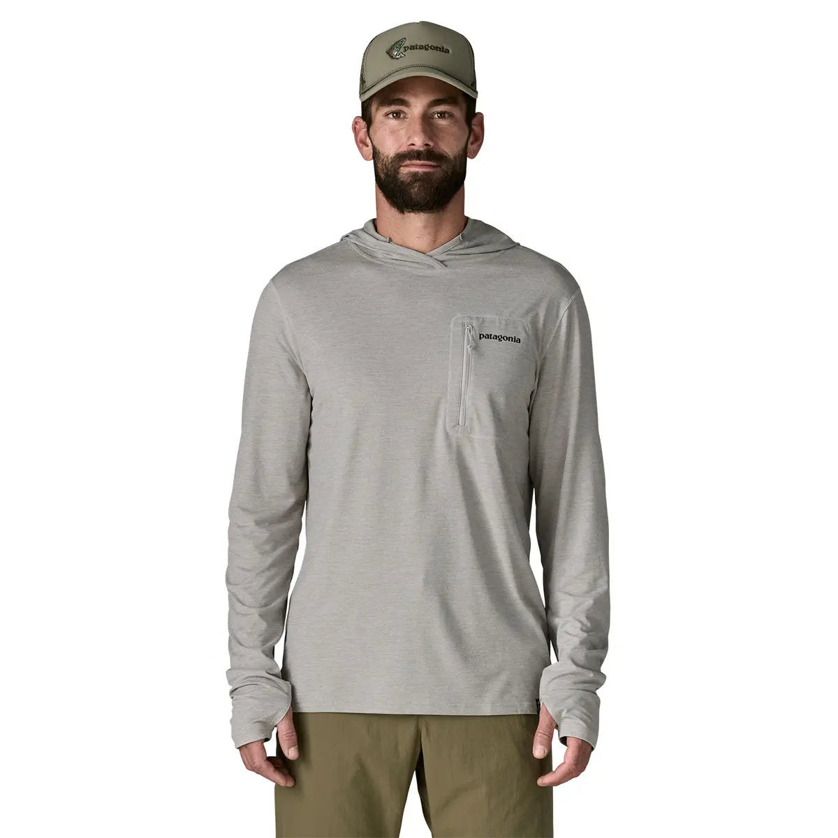 Patagonia M's Capilene Cool Sun Hoody - Fitz Roy Trout