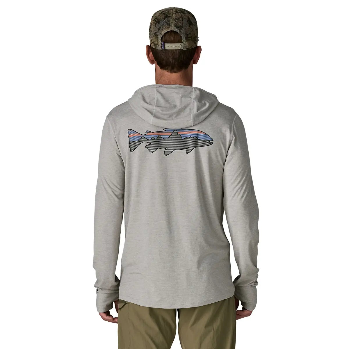Patagonia M's Capilene Cool Sun Hoody - Fitz Roy Trout