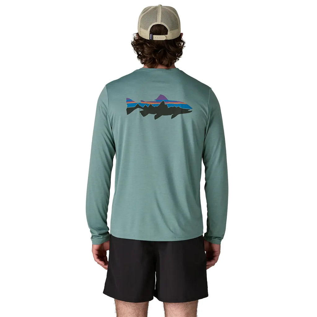Patagonia M's L/S Capilene® Cool Daily Shirt - Fitz Roy Trout