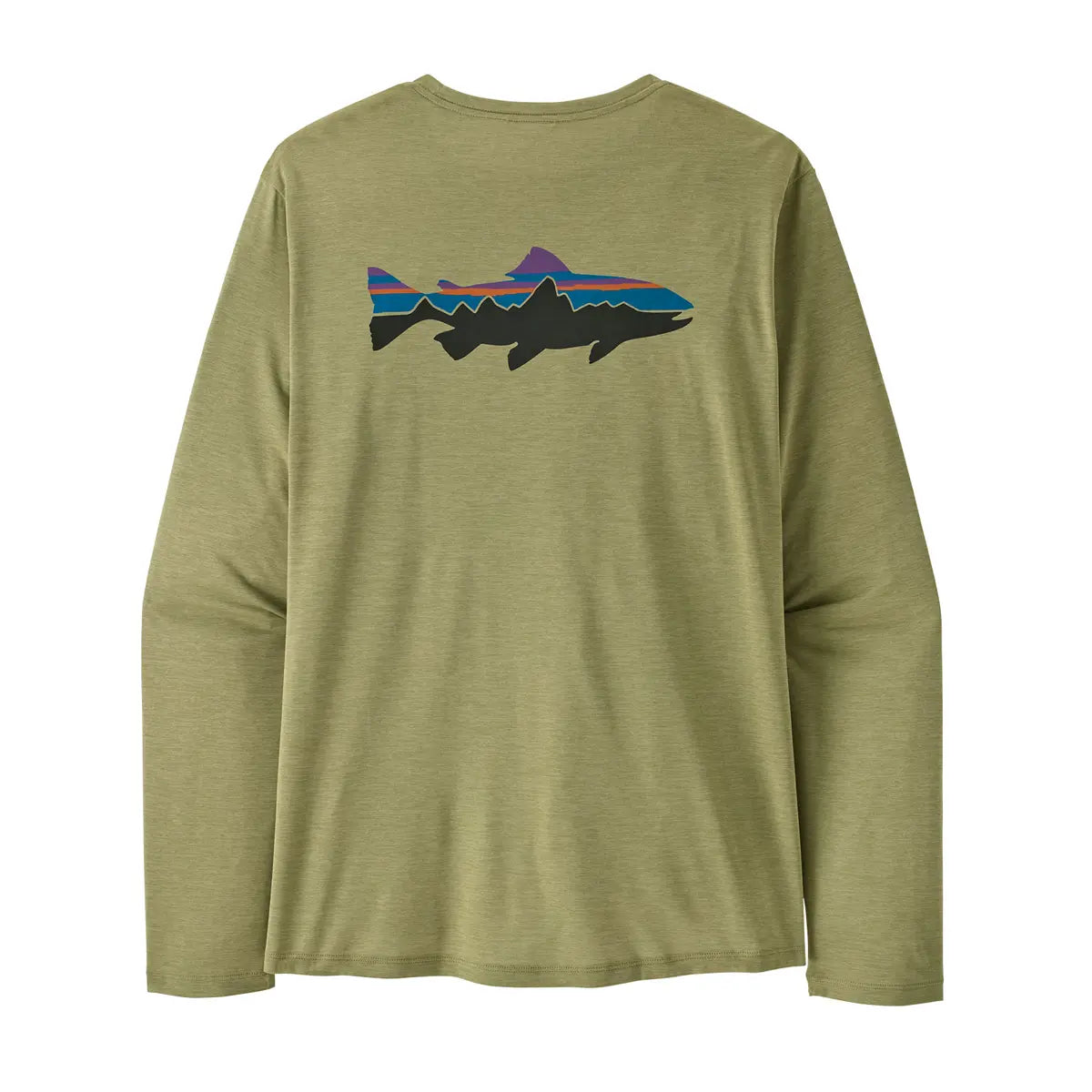 Patagonia M's L/S Capilene® Cool Daily Shirt - Fitz Roy Trout