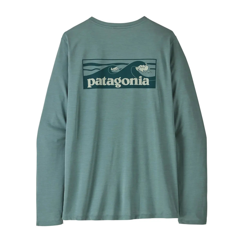 Patagonia W's L/S Capilene Cool Daily Shirt - Boardshort Logo