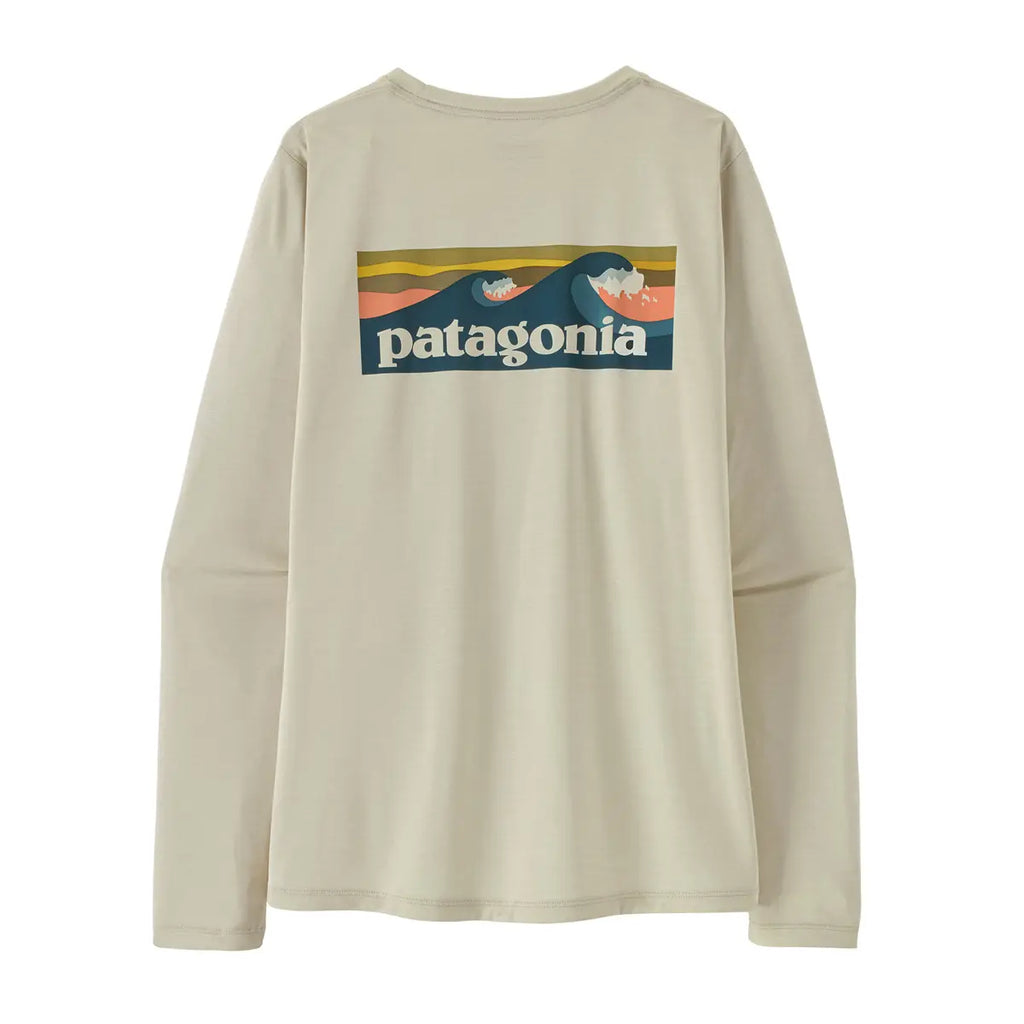 Patagonia W's L/S Capilene Cool Daily Shirt - Boardshort Logo