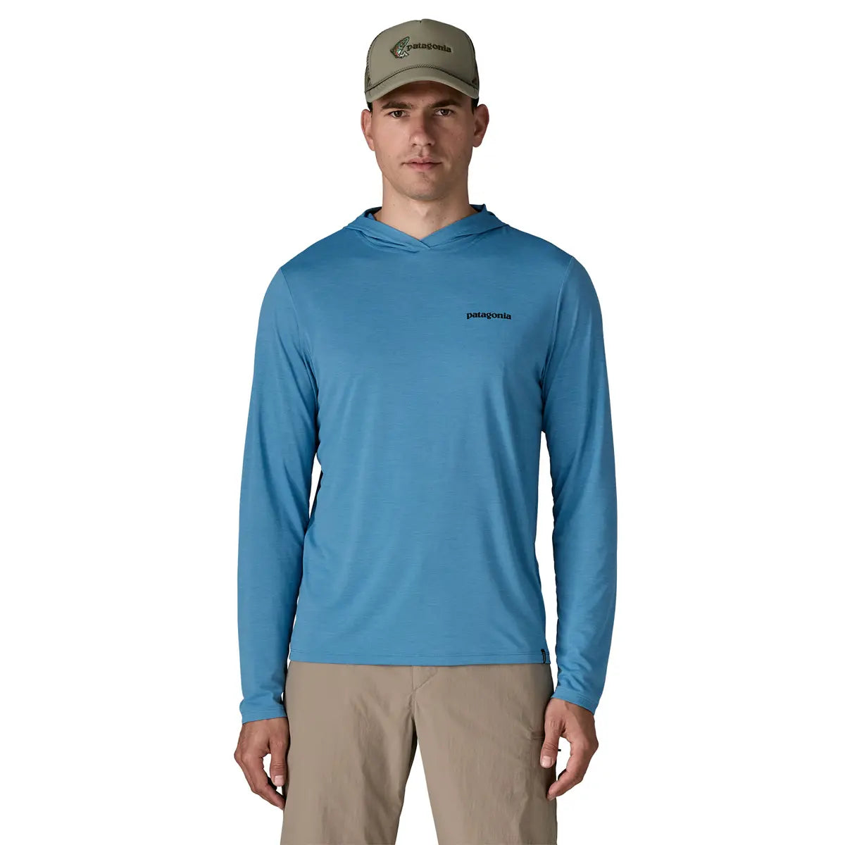 Patagonia M's Capilene Cool Daily Hoody - Casting Logo