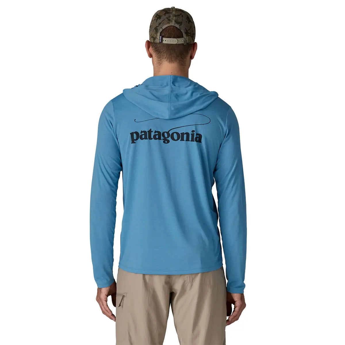 Patagonia M's Capilene Cool Daily Hoody - Casting Logo