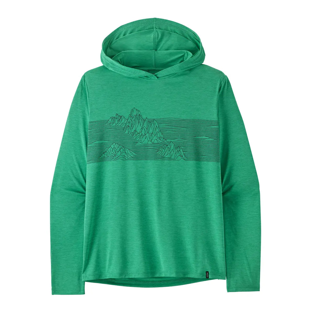 Patagonia M's Capilene Cool Daily Hoody -  Strataspire Stripe