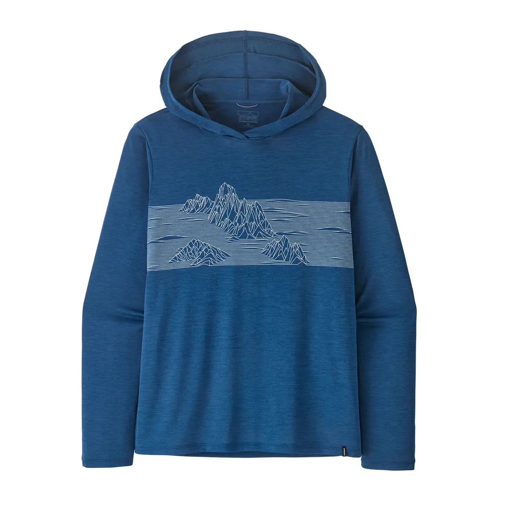 Patagonia M's Capilene Cool Daily Hoody -  Strataspire Stripe