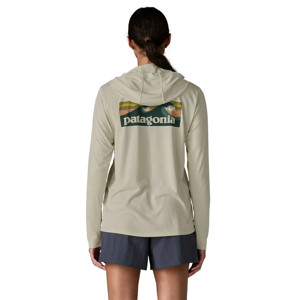 Patagonia W's Capilene Cool Daily Hoody - Boardshort Logo