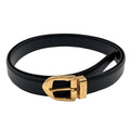 Louis Vuitton Ceinture Classic Epi Unknown Leather Black Belt Gold