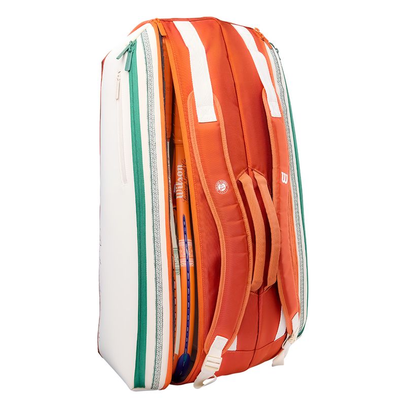 Wilson Roland Garros 9 Pack Tennis Bag Cream 2026