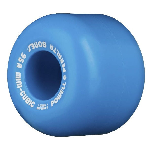 Powell Peralta Wheels Mini-Cubic 64mm 95a - Blue (Set of 4)