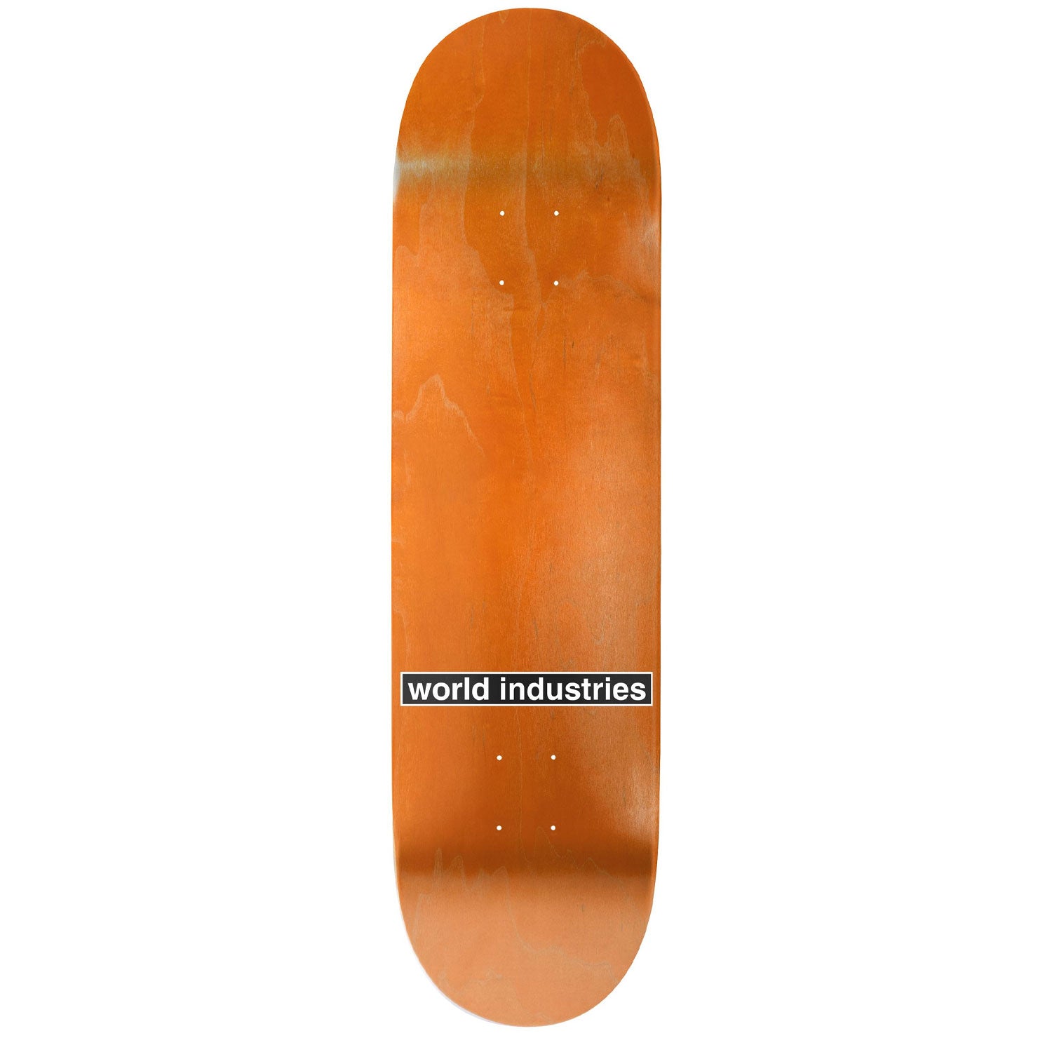 World Industries Skateboard Deck Scribble Orange 8.5" x 32.2"