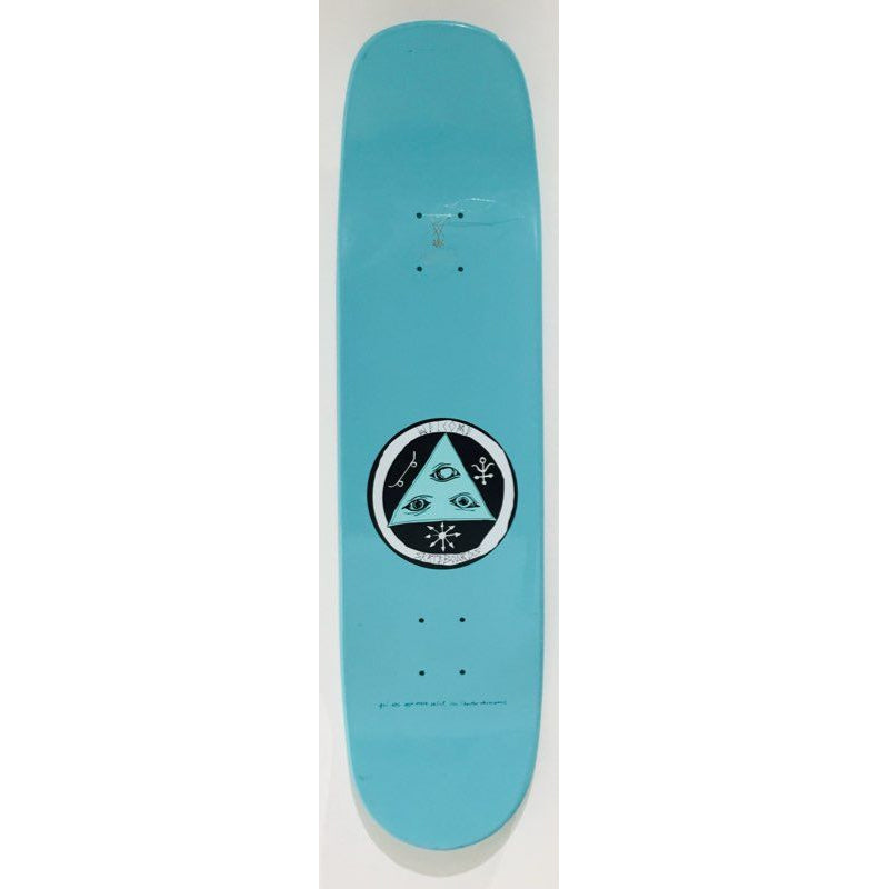 Welcome Skateboard Deck Sloth on Phoenix Teal 8.0" x 32"