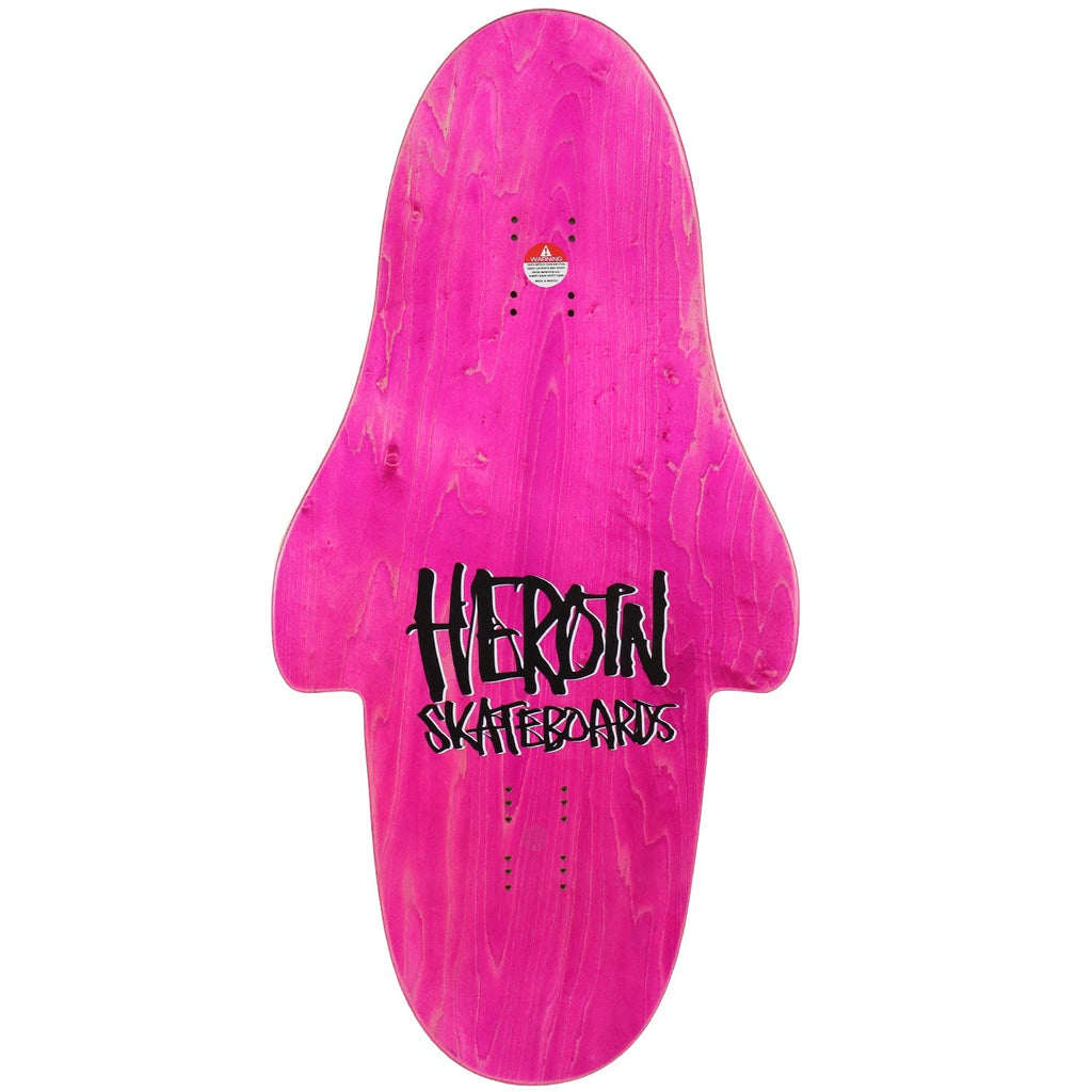 Heroin Skateboard Deck Wingy Thingee (Assorted) 15.25" x 31"