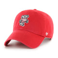Wisconsin Badgers NCAA 47 Brand Men's Red Clean Up Adjustable Hat