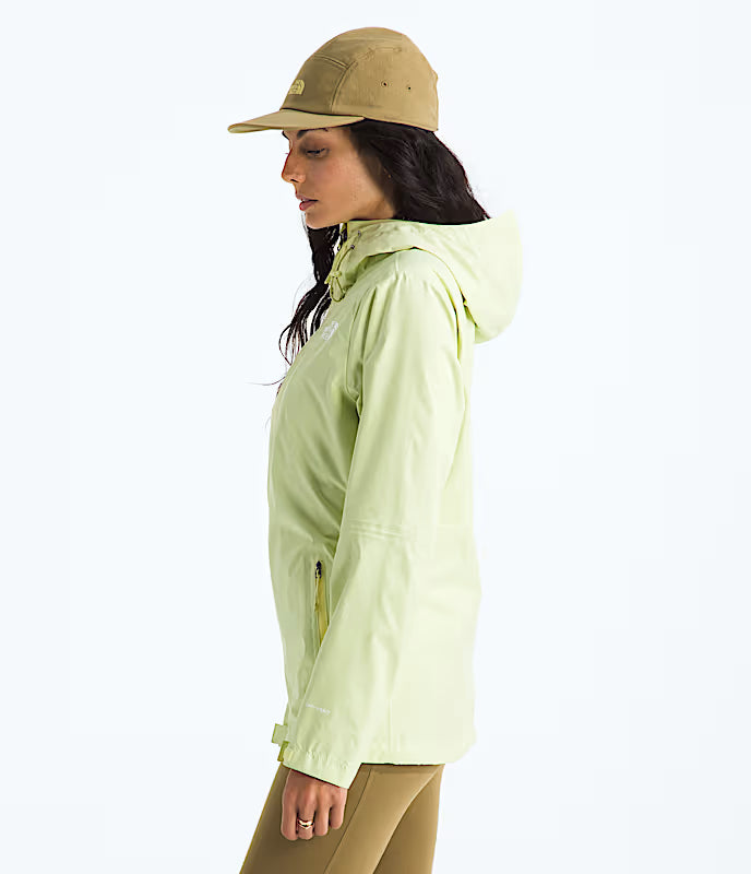 The North Face - Alta Vista Rain Jacket - Women's - Lemon Mist