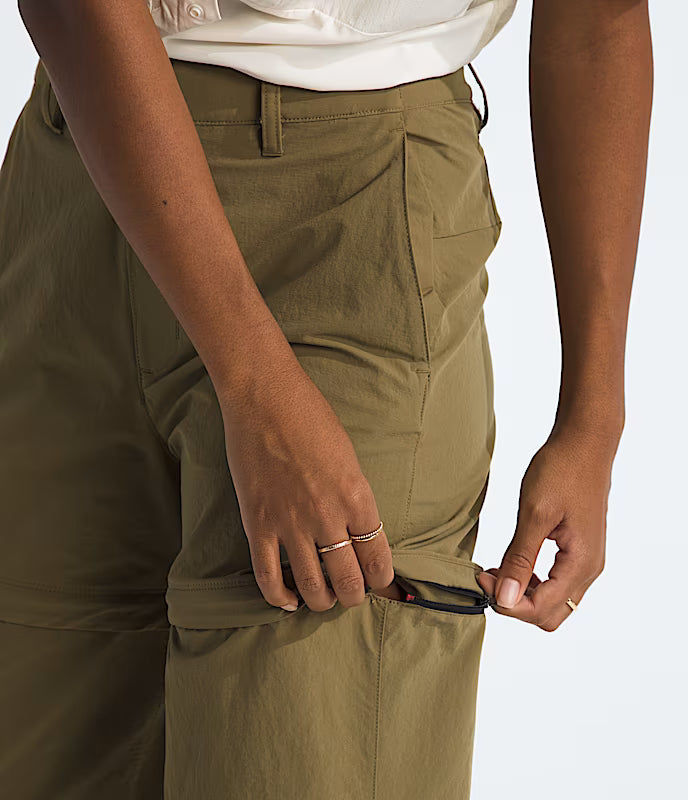 The North Face - Womens Basin Convertible Pant - Cedar