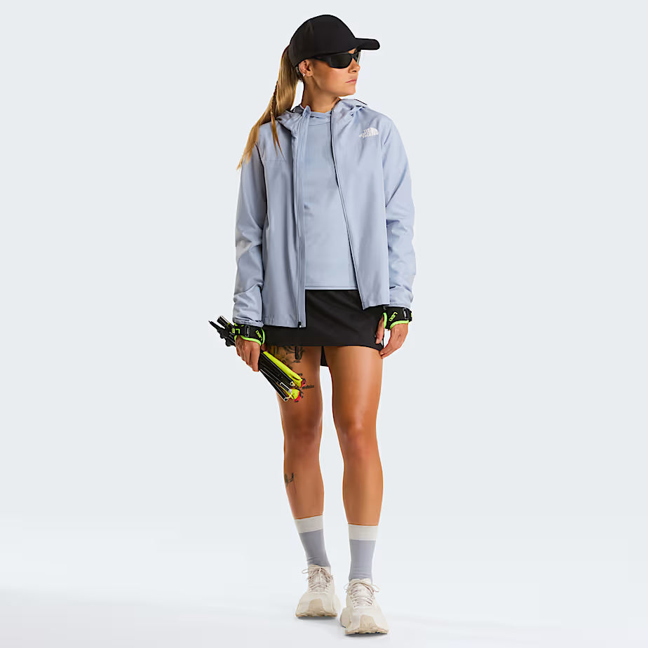 The North Face - Fontanales Wind Jacket - Women's - Frost Grey