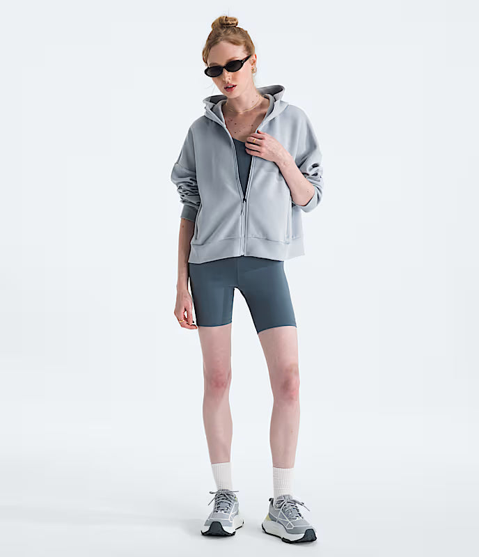 The North Face - Womens Jaida Full Zip Hooded Jacket - Frost Grey