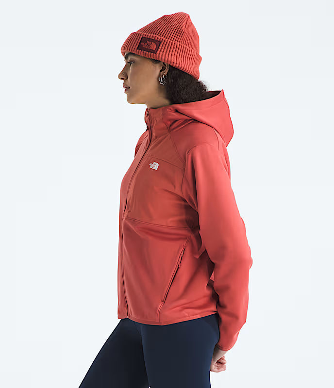 The North Face - Womens TNF Performance Fleece Full Zip Hoodie - Mars Dust