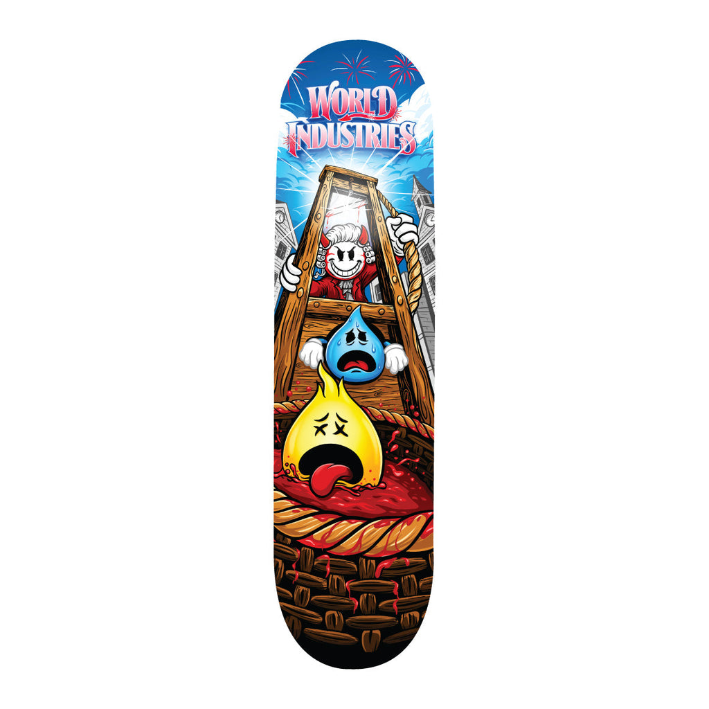 World Industries Skateboard Deck Guillotine 8.5" x 32.2"