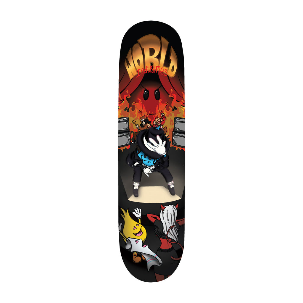 World Industries Skateboard Deck Willy Jackson 8.5" x 32.2"