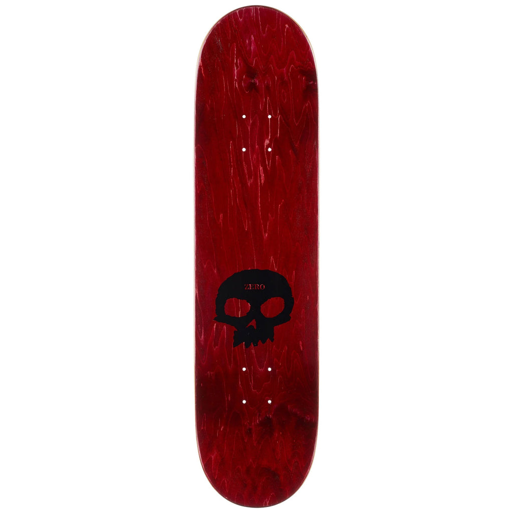 Zero Skateboard Deck 3 Skulls w/ Blood 8.5" x 32.3"
