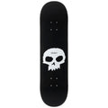 Zero Deck Single Skull Black/White 8.375" x 31.9"