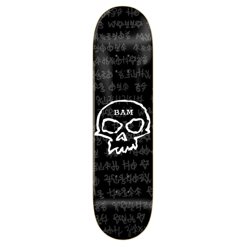 Zero Skateboard Deck Bam Margera 3 Stigoi Skull 8.25" x 31.9"