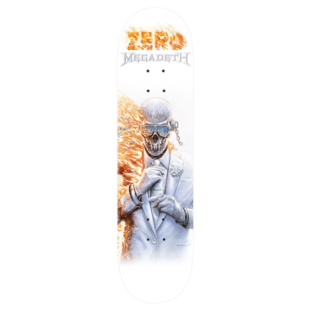 Zero Skateboard Deck Megadeth Album Art 8.25" x 31.9"