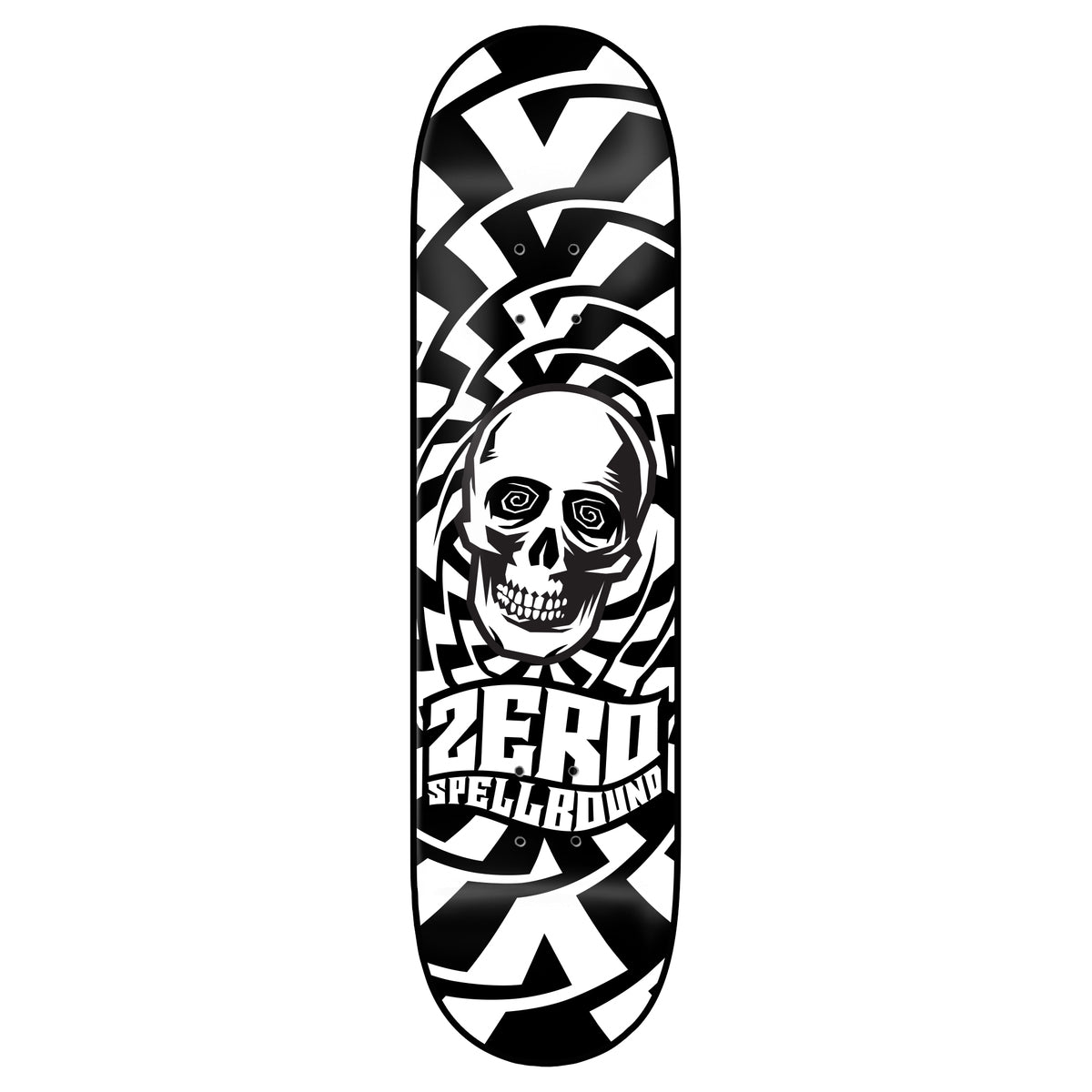 Zero Skateboard Deck Spellbound Black Dip 8.25" x 31.9"