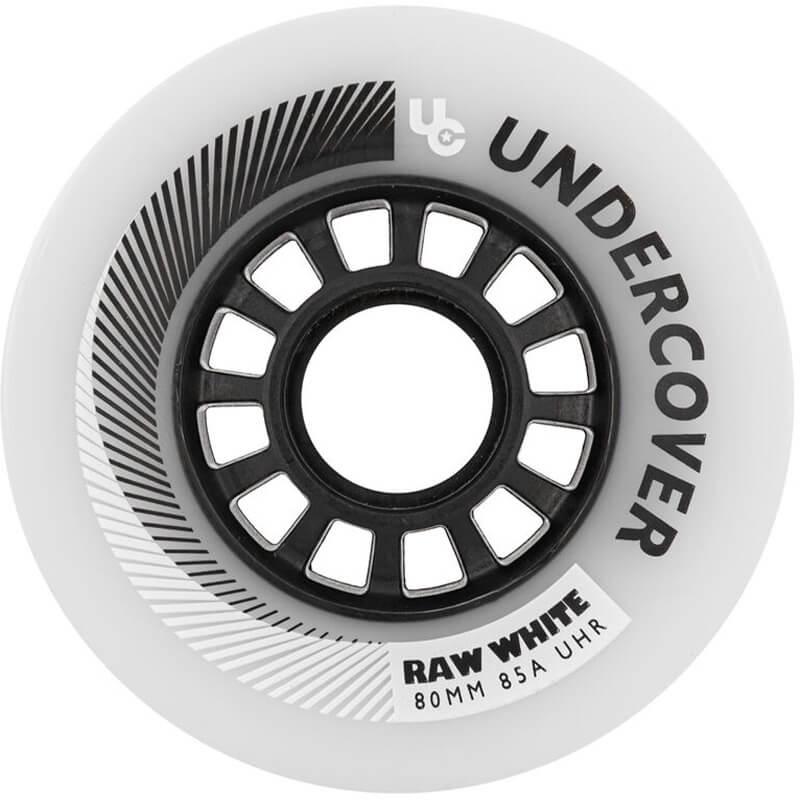Undercover Raw White 80mm/85A Wheels (Pack of 4)