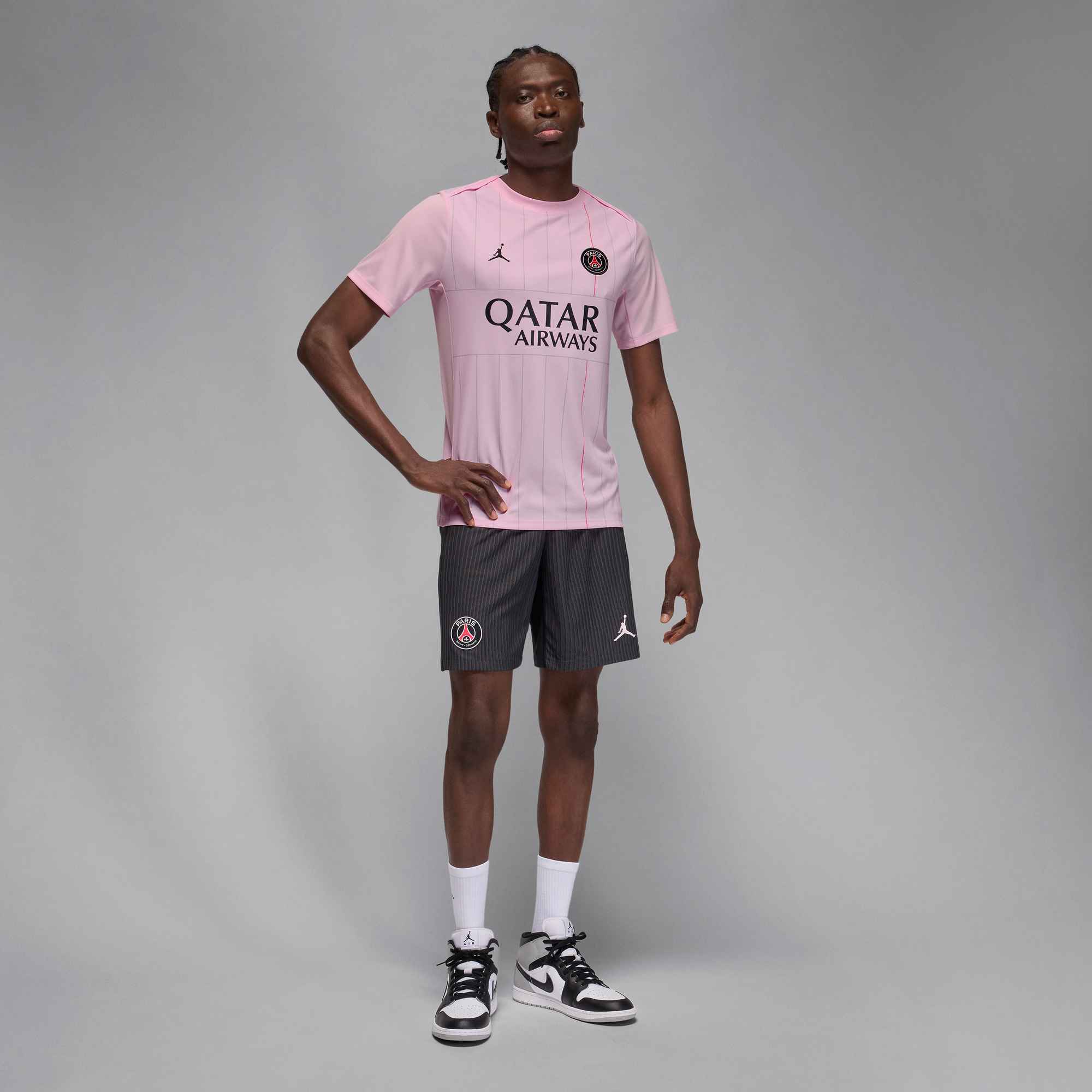 Nike Paris Saint-Germain Academy Pro Fourth Men's Jordan Dri-FIT Soccer Pre-Match Top